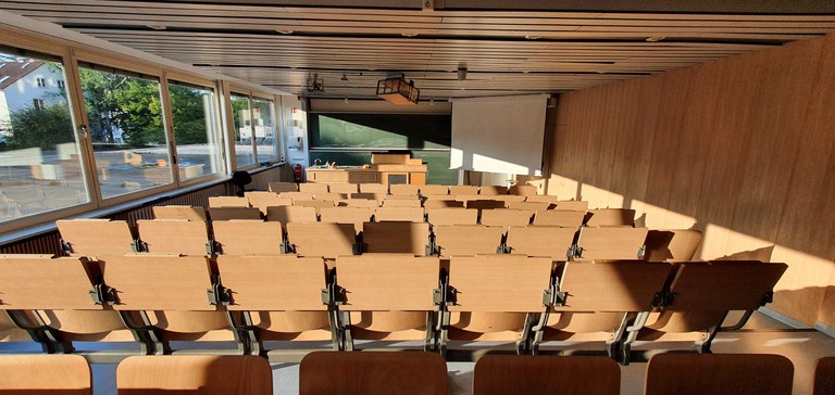 The lecture hall has been empty for a long time...