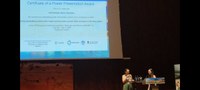 Julia wins Poster Award at ECAMP15